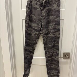 Ag Adriano Goldschmied Gray Black Cargo Pants women 27r